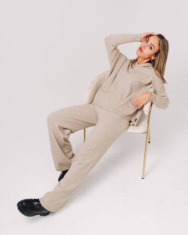 Felpa e pantalone tuta donna made in Italy